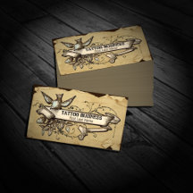 Tattoo Business Cards