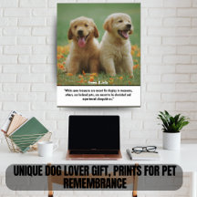 Custom Pet Memorial Canvas Print