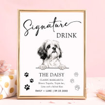 Shih Tzu Dog Personalized 1