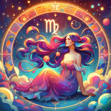 Beautiful Virgo Woman | Horoscope Art