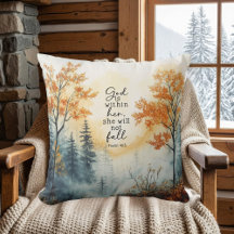 Christian Faith Throw Pillows