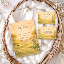 Elegant Golf Club Baby Shower