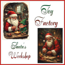 Santa's Workshop Toy Factory Trove