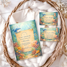 Storybook Ocean Friends Baby Celebration