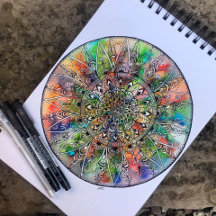 Boho Rainbow Mandala