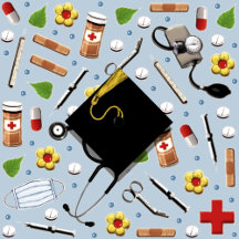 NURSING SCHOOL GRADUATION BLUE