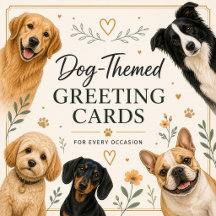 Dog-Themed Greeting Cards