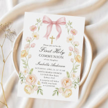 Pink Bow Floral Colletion