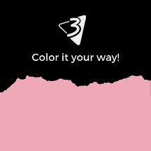 Pink and Black Pillows - Living Room