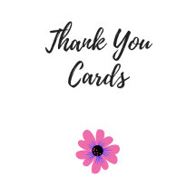 Customize The Inside Thank You Cards