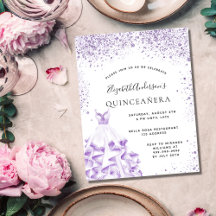 Quinceanera - violet