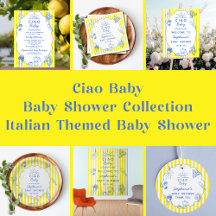 Ciao Baby Italian Themed Baby Shower Nursery Decor
