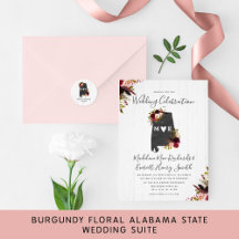 Alabama Destination Rustic Floral Wedding Suite