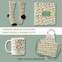Farmers Market Vegetable Home Decor & Unique Gifts