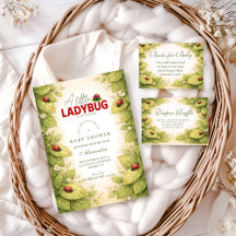 Sweet Ladybug Spring Baby Shower