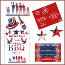 Patriotic Independence Day Party Supply, Gift Idea