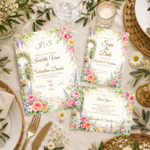 Enchanted Garden Gate Romance Wedding