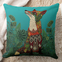 nature and animal throw pillows