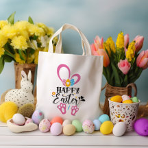 Cute Easter Tote Bags