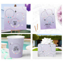 Birthday Bracelets   Lavender Ombré