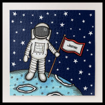 Spaceman Astronaut Outer Space