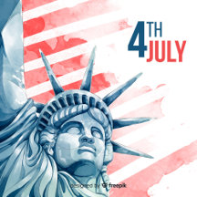 US INDEPENDENCE DAY STICKERS 