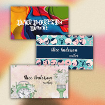 Author business cards