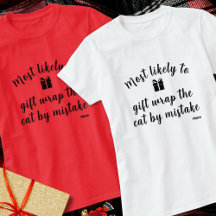Customized Funny Matching Family Holiday T-shirts
