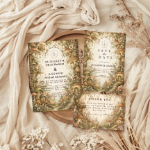 Romantic Whimsical Woodland Wedding
