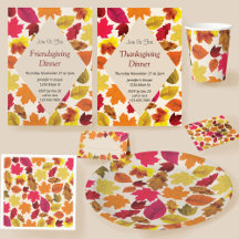 Fall Colors Thanksgiving and Friendsgiving