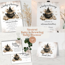 Gender Neutral Baby is Brewing Baby Shower