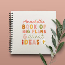 Modern colorful bold typography plans and ideas