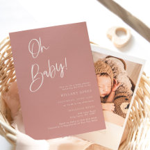Dusty Pink/ Rose Baby Shower 