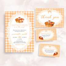 Gingham Little Cutie Pie Baby Shower   BS61