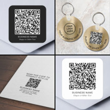 Promotional Business QR Code Swag