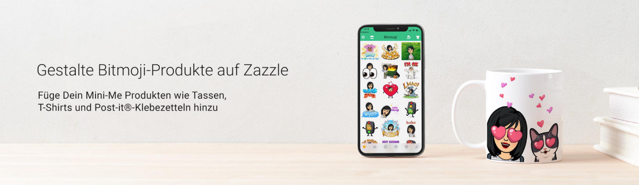 Gestalte Dein Mini-Me mit Bitmoji