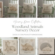 Woodland Animals Nursery Decor - Gender Neutral