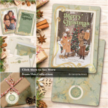 Vintage Whimsy Christmas Cards Essentials
