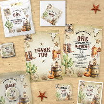 How the West was One First Birthday Party