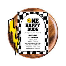 One Happy Dude Retro 1st Birthday Collection