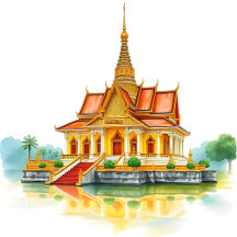 Peaceful Siam Temple