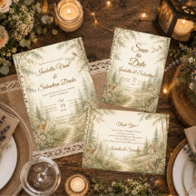 Whimsical Woodland Cottagecore Wedding