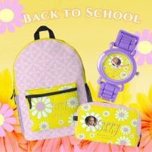 Back to School Daisy Simple Happy Girl 2026