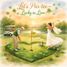Lucky on the Green – St. Patrick’s Golf Wedding 
