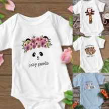 Animal Themed Baby Bodysuits