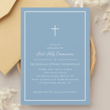 Simple Cross First Holy Communion