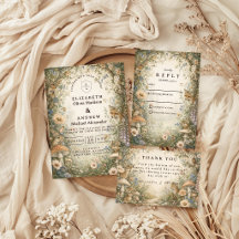 Enchanted Whimsical Woodland Wedding