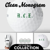 Mens Weekend Money Game Old English Monogram