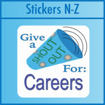 Shout Out for Careers Stickers N - Z