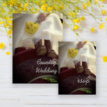 Bride on Tractor Country Farm Wedding 